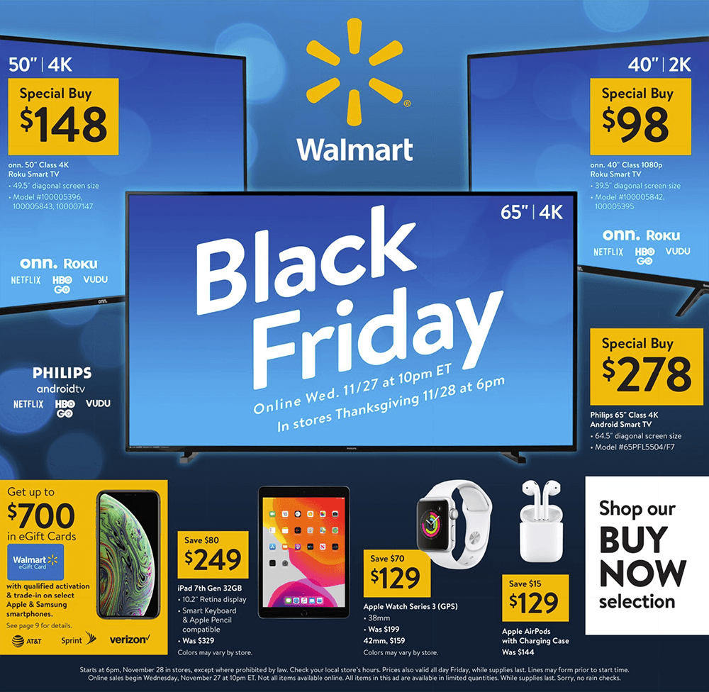 Walmart 2019 Black Friday Ad (Full Ad Scan) .