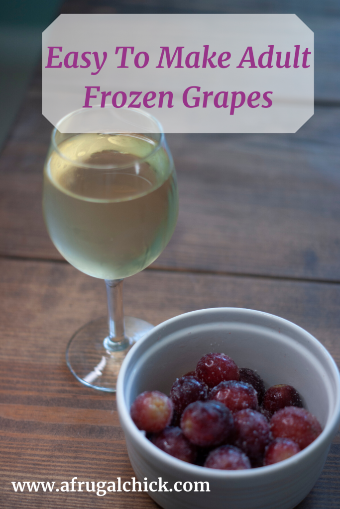 Easy To Make Adult Frozen Grapes
