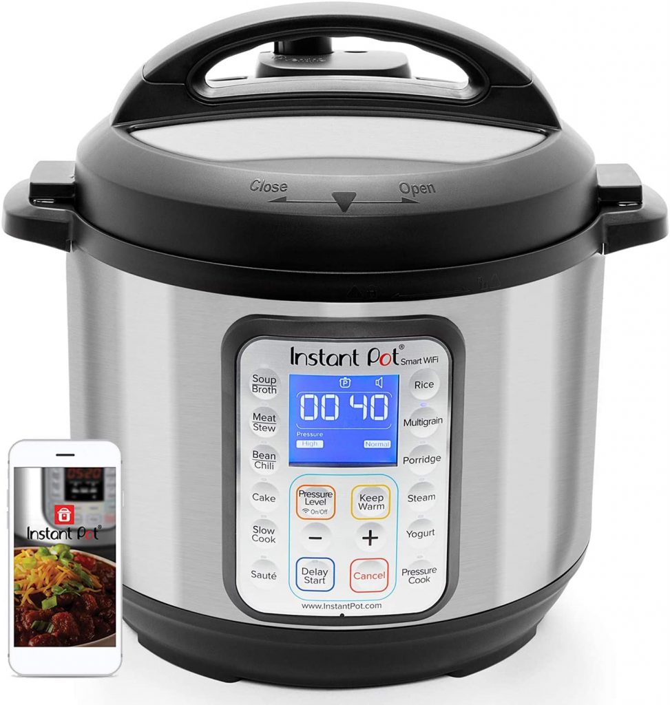 Amazon Lowest Price: Instant Pot Smart WiFi 8-in-1 Electric Pressure Cooker