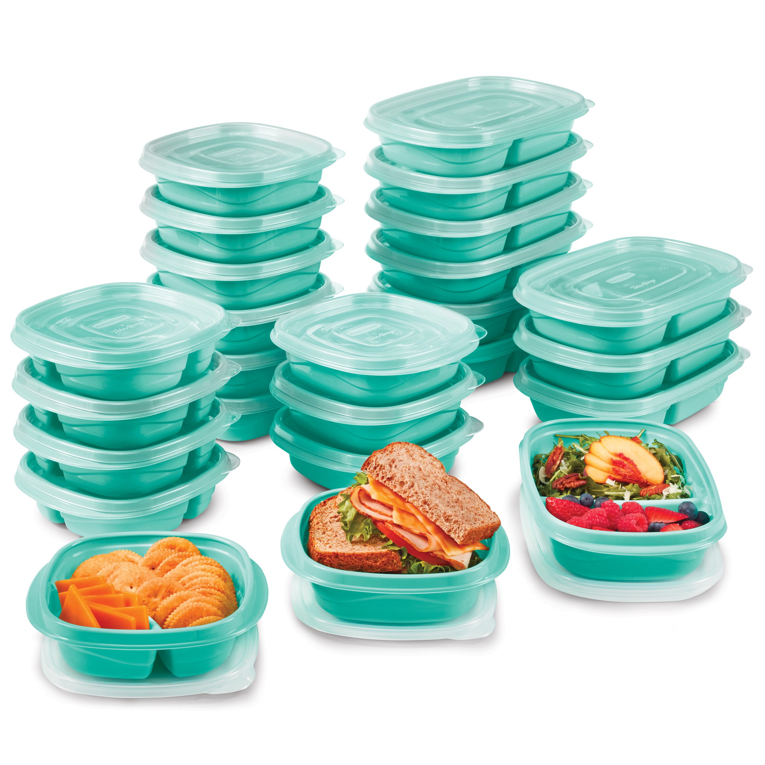 Buy Rubbermaid TakeAlongs Divided Food Storage Container 3.7 Cup