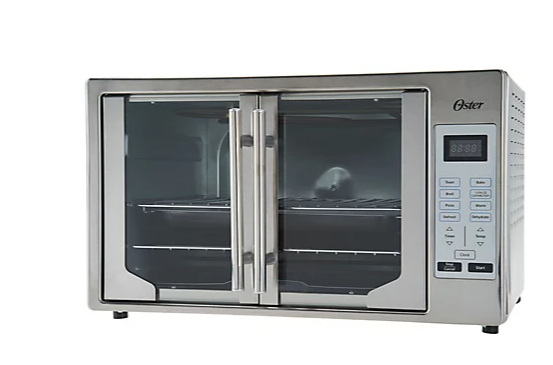 Oster Countertop and Toaster Oven w/ French Door, Turbo Convection, Digital  Controls, Extra Large Capacity