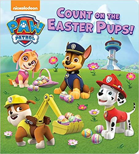 Amazon Lowest Price Count On The Easter Pups PAW Patrol Board Book