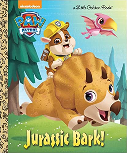 Amazon Lowest Price Jurassic Bark PAW Patrol Little Golden Book 