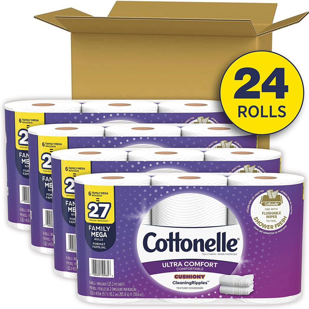 Amazon Lowest Price: Cottonelle Ultra Comfort Toilet Paper with ...