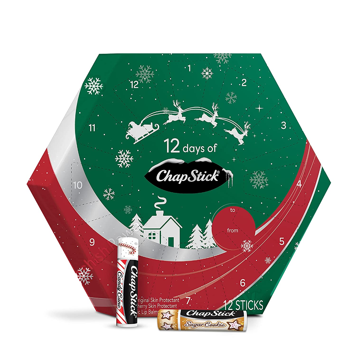 Amazon Lowest Price 12 Days Of ChapStick Holiday Advent Calendar Lip 