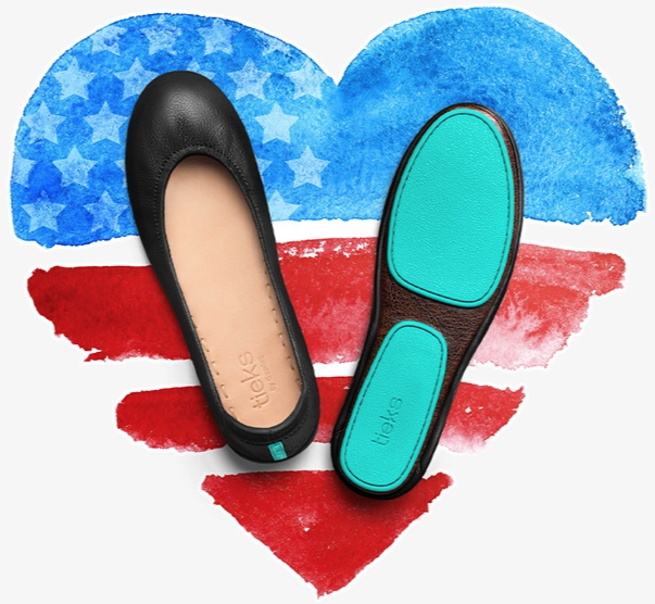 Free $100 Tieks Gift Card for the United States Military Community!
