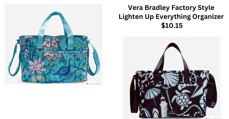 Vera Bradley Factory Style Lighten Up Everything Organizer $10.15