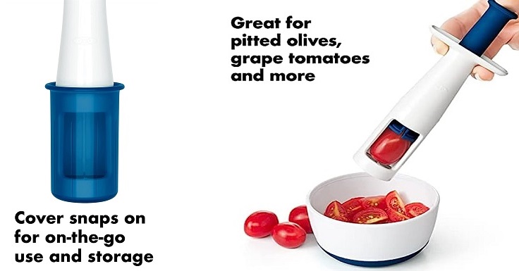 Cherry Tomato Slicer, Grape Slicer, Multifunctional Grape Cutter