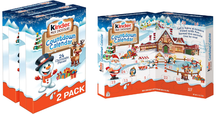 Amazon Lowest Price: 2 Pack Kinder Joy Christmas Advent Calendar