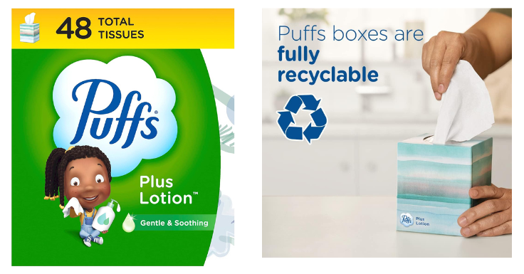 Buy One Get One 50% Off: Puffs Plus Lotion Facial Tissue, 1