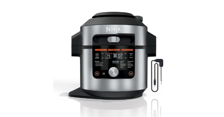 Black Friday Now: Ninja OL701 Foodi 14-in-1 SMART XL 8 Qt. Pressure  Cooker Steam Fryer with SmartLid & Thermometer