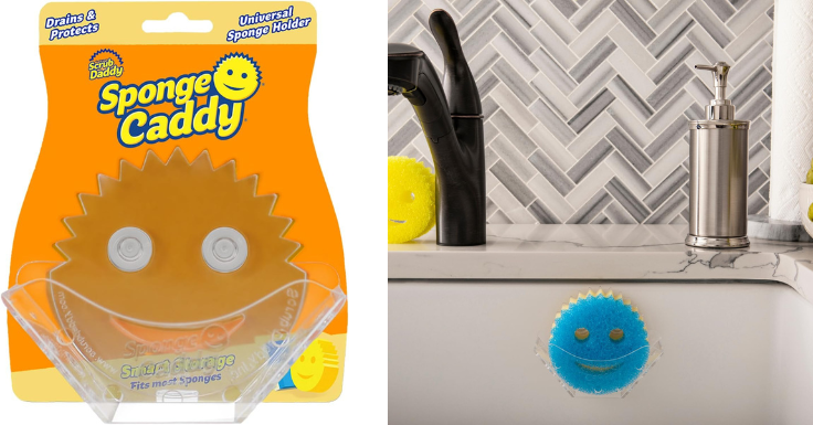Lowest Price: Scrub Daddy Sponge Holder - Sink Caddy - Sink  Organizer for Kitchen & Bathroom
