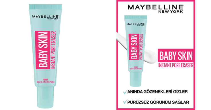 Amazon Lowest Price: Maybelline New Skin York Pore Baby Makeup Primer Instant Eraser