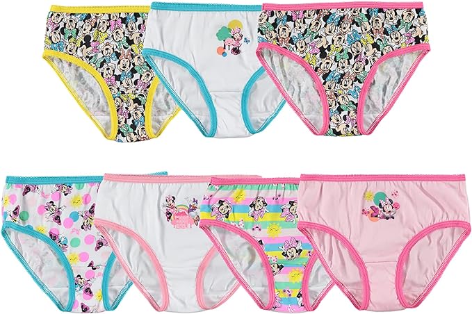 Lowest Price: Disney Girls' Minnie Mouse Underwear Multipacks with  Assorted Prints in Sizes 2/3t, 4t, 4, 6, 8 and 10