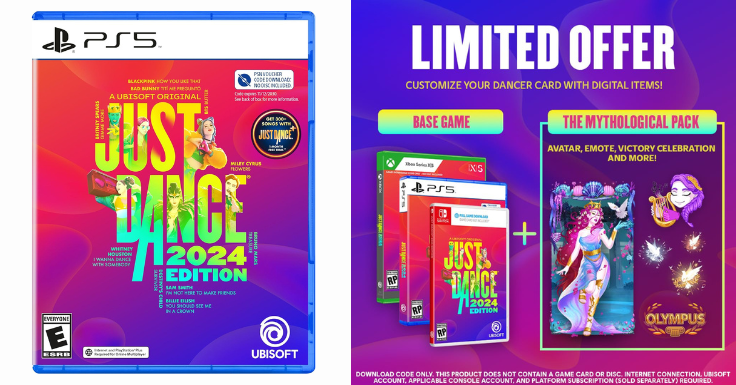 Lowest Price: Just Dance 2024 Edition -  Exclusive Bundle