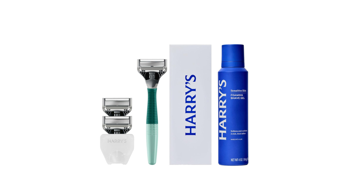 Amazon Lowest Price: Harry's Original Shaving Kit for Men - 1 Razor ...